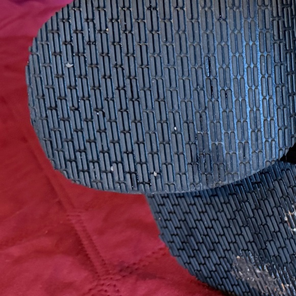 “VINTAGE” DESTROY ,PLATFORM LACE UP TALL BLACK LEATHER RETRO  BOOTS Size 8.5 Y2K - Picture 8 of 11